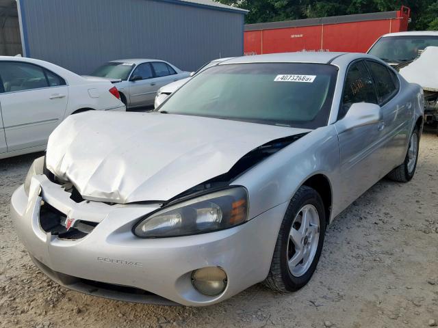 2G2WP522741168735 - 2004 PONTIAC GRAND PRIX GRAY photo 2