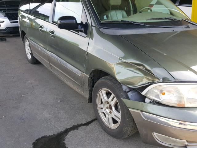 2FMDA53443BB61881 - 2003 FORD WINDSTAR S GREEN photo 9