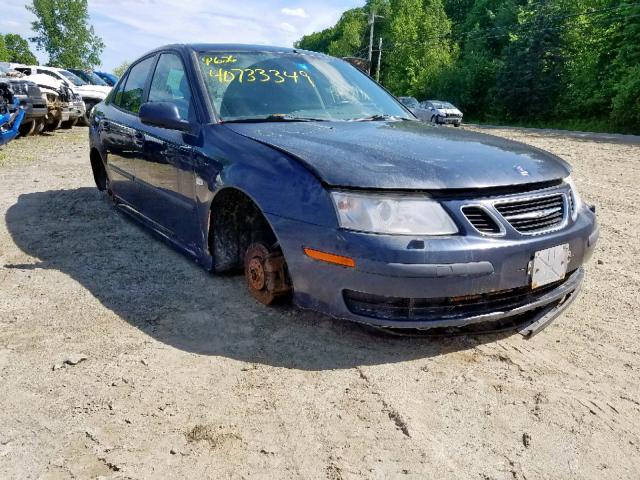 YS3FD46Y271131561 - 2007 SAAB 9-3 2.0T BLUE photo 1