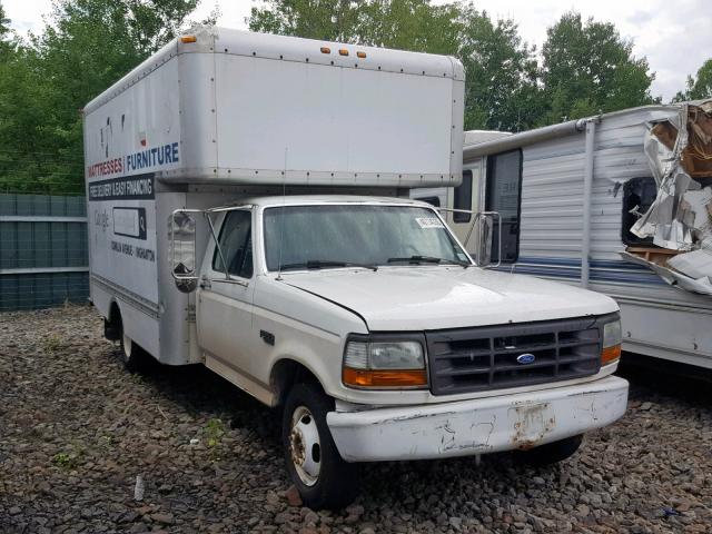 1FDKF37G3TEB21507 - 1996 FORD F350 WHITE photo 1