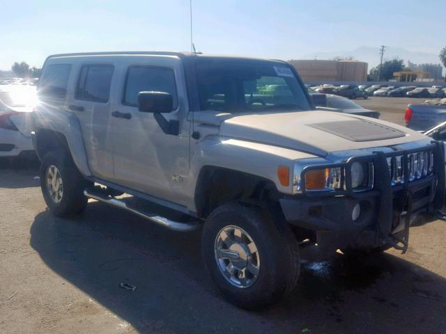 5GTDN13EX78234991 - 2007 HUMMER H3 SILVER photo 1