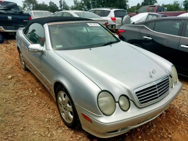 WDBLK65G43T142059 - 2003 MERCEDES-BENZ CLK 320 GRAY photo 1