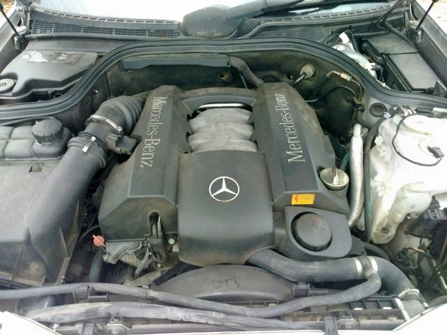 WDBLK65G43T142059 - 2003 MERCEDES-BENZ CLK 320 GRAY photo 7