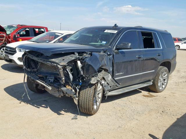 1GKS2CKJ2FR580760 - 2015 GMC YUKON DENA BLUE photo 2