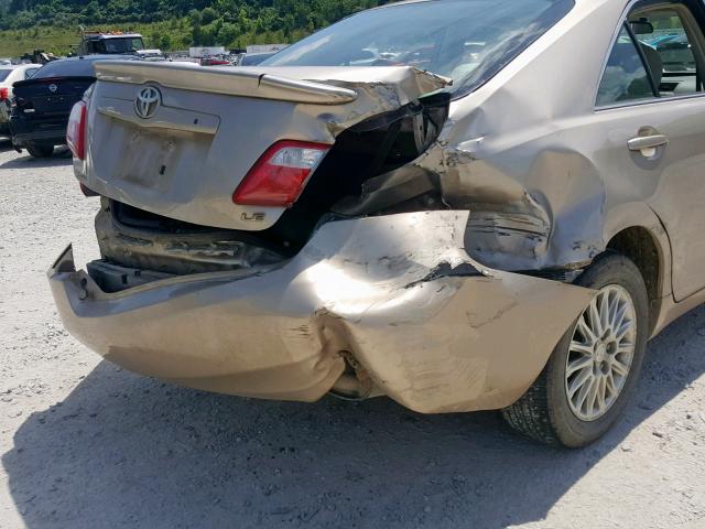 4T1BE46K37U565030 - 2007 TOYOTA CAMRY NEW TAN photo 9