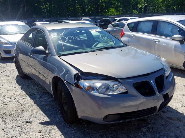 1G2ZF58B274110659 - 2007 PONTIAC G6 VALUE L BLUE photo 1