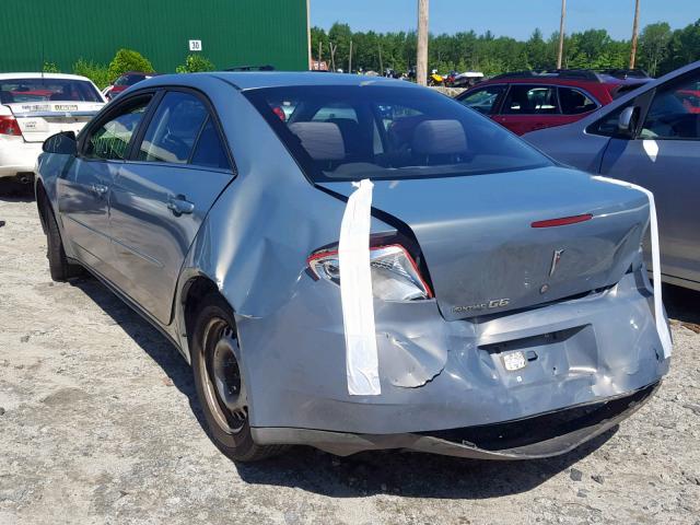 1G2ZF58B274110659 - 2007 PONTIAC G6 VALUE L BLUE photo 3