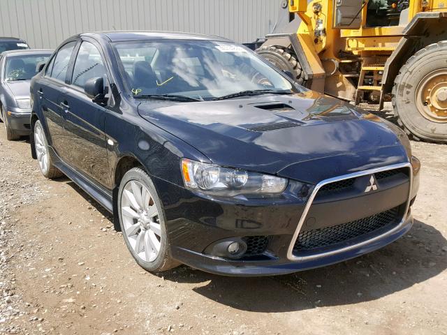 JA32V6FV9BU602132 - 2011 MITSUBISHI LANCER RAL BLACK photo 1