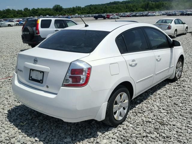 3N1AB61E78L627159 - 2008 NISSAN SENTRA 2.0 WHITE photo 4