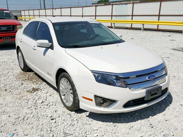 3FADP0L36CR270590 - 2012 FORD FUSION HYB WHITE photo 1