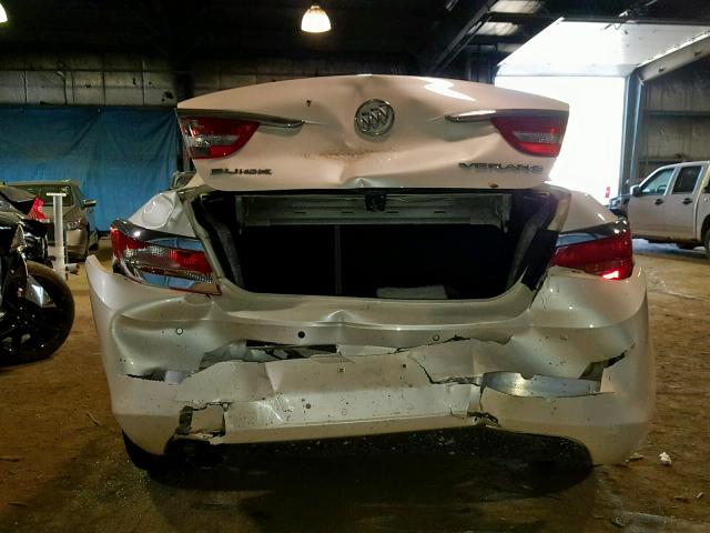 1G4PR5SK3C4186738 - 2012 BUICK VERANO CON WHITE photo 9