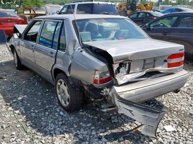 YV1KS9608V1109123 - 1997 VOLVO 960 GRAY photo 3