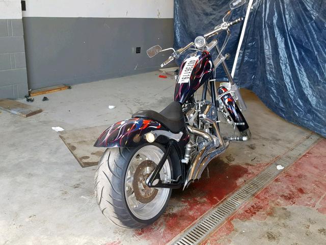 5J11NBJ154W000748 - 2004 BIG DOG CHOPPER BLUE photo 4