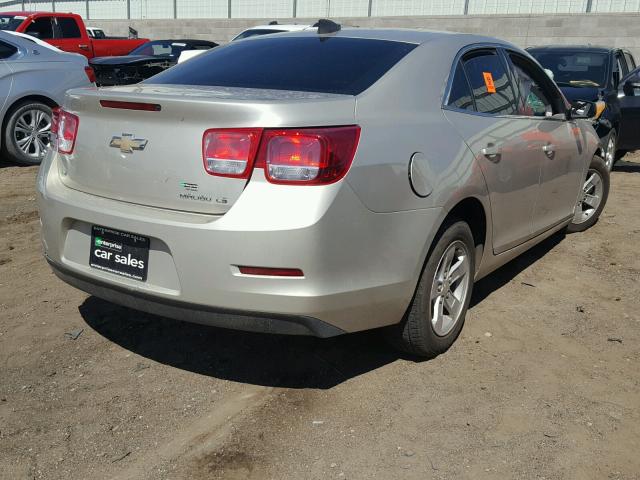 1G11A5SL2FF105403 - 2015 CHEVROLET MALIBU LS 银色 照片 4