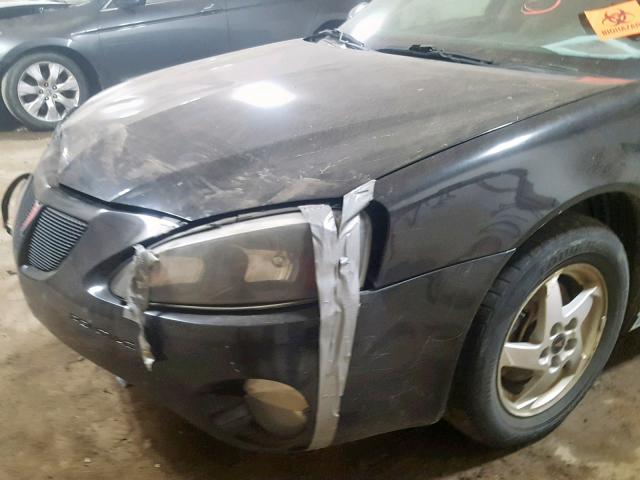 2G2WP522441307414 - 2004 PONTIAC GRAND PRIX BLACK photo 10