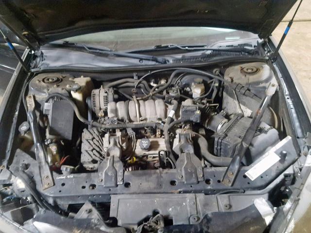 2G2WP522441307414 - 2004 PONTIAC GRAND PRIX BLACK photo 7