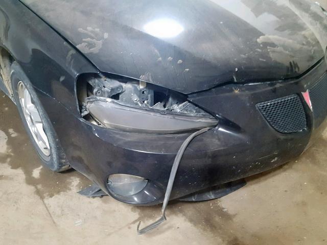 2G2WP522441307414 - 2004 PONTIAC GRAND PRIX BLACK photo 9