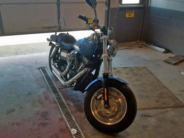 1HD1GY416BC304788 - 2011 HARLEY-DAVIDSON FXDF BLUE photo 1