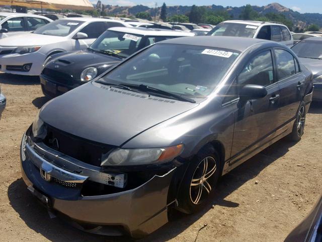 2HGFA1F30AH579939 - 2010 HONDA CIVIC VP GRAY photo 2