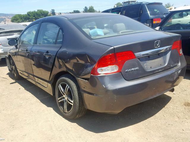 2HGFA1F30AH579939 - 2010 HONDA CIVIC VP GRAY photo 3