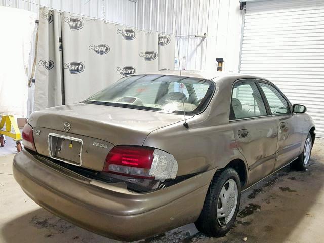 1YVGF22C0W5780037 - 1998 MAZDA 626 DX TAN photo 4