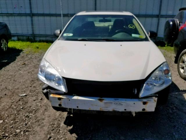 1G2ZF55B364193523 - 2006 PONTIAC G6 SE WHITE photo 9