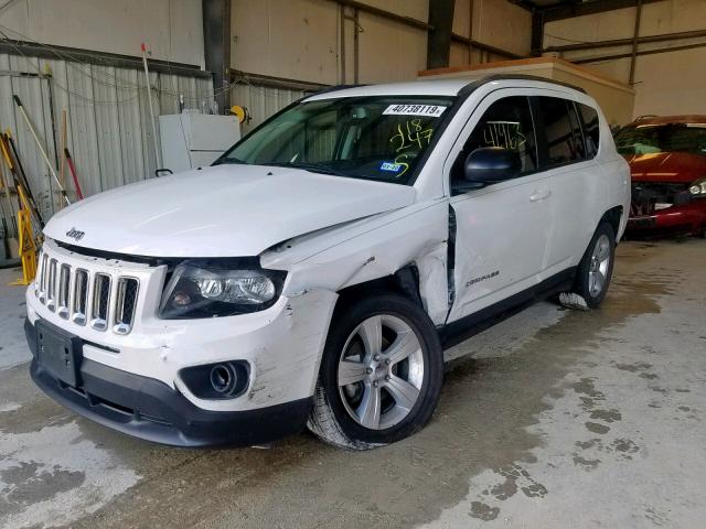 1C4NJCBB2FD118247 - 2015 JEEP COMPASS SP თეთრი ფოტო 2