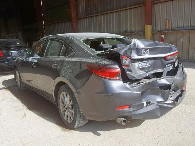 JM1GJ1U52G1457534 - 2016 MAZDA 6 SPORT GRAY photo 3