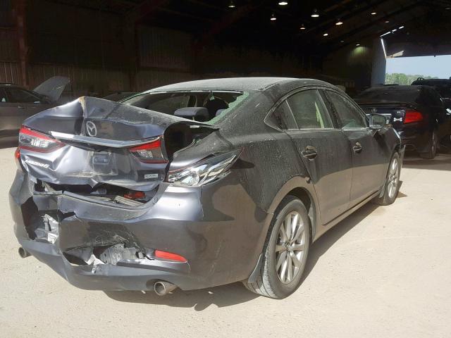 JM1GJ1U52G1457534 - 2016 MAZDA 6 SPORT GRAY photo 4