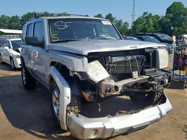 1J8HG58266C275910 - 2006 JEEP COMMANDER SILVER photo 1