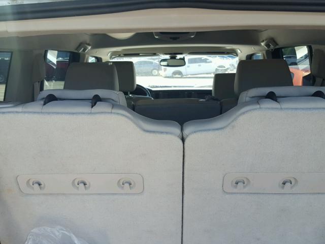 1J8HG58266C275910 - 2006 JEEP COMMANDER SILVER photo 9