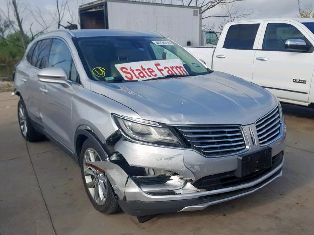 5LMCJ1A95FUJ19282 - 2015 LINCOLN MKC SILVER photo 1