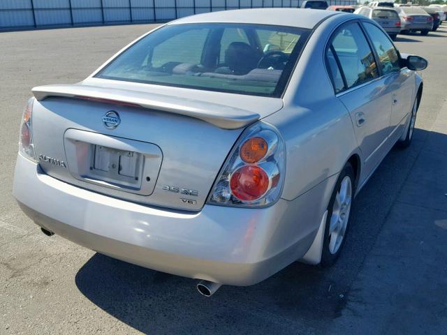 1N4BL11D94C115746 - 2004 NISSAN ALTIMA SE SILVER photo 4