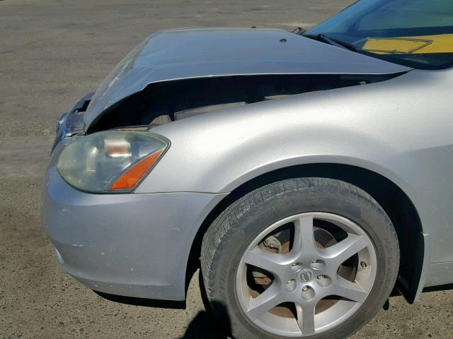 1N4BL11D94C115746 - 2004 NISSAN ALTIMA SE SILVER photo 9