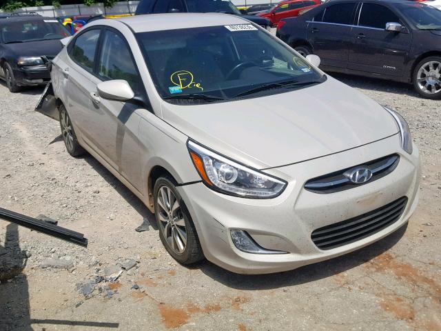 KMHCU4AE3GU132297 - 2016 HYUNDAI ACCENT SE WHITE photo 1