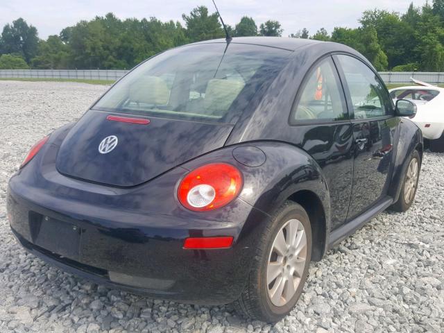 3VWPW31C88M509718 - 2008 VOLKSWAGEN NEW BEETLE შავი ფოტო 4