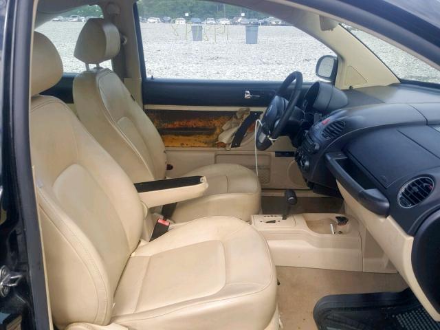 3VWPW31C88M509718 - 2008 VOLKSWAGEN NEW BEETLE შავი ფოტო 5