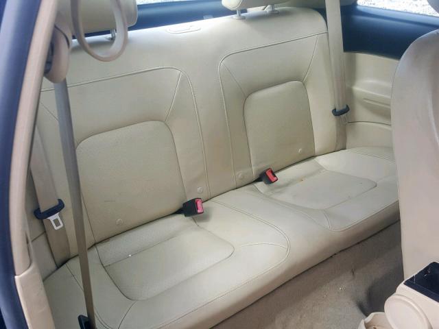 3VWPW31C88M509718 - 2008 VOLKSWAGEN NEW BEETLE შავი ფოტო 6