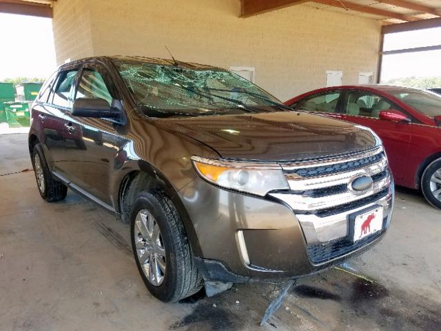 2FMDK3JC9BBB31253 - 2011 FORD EDGE SEL BROWN photo 1