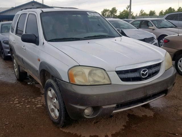 4F2YU09142KM11279 - 2002 MAZDA TRIBUTE LX WHITE photo 1