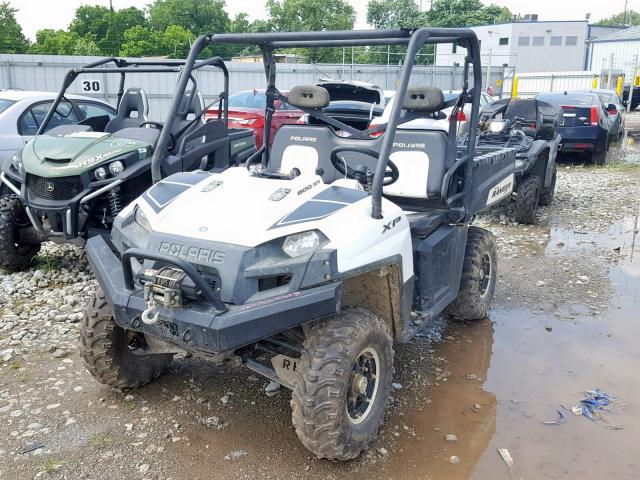 4XATH76A9A2884211 - 2010 POLARIS RANGER 800 BLACK photo 2