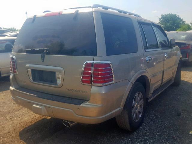 5LMFU28R44LJ20278 - 2004 LINCOLN NAVIGATOR TAN photo 4