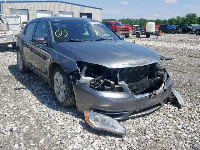 1C3CCBBB1DN595078 - 2013 CHRYSLER 200 TOURIN GRAY photo 1