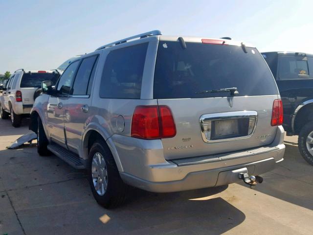 5LMFU27R53LJ15350 - 2003 LINCOLN NAVIGATOR SILVER photo 3