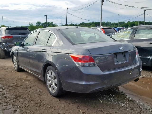 1HGCP2F86AA196864 - 2010 HONDA ACCORD EXL GRAY photo 3