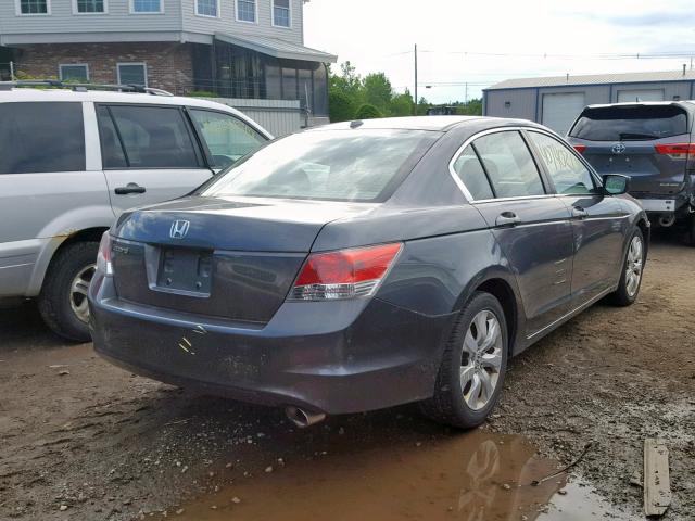 1HGCP2F86AA196864 - 2010 HONDA ACCORD EXL GRAY photo 4