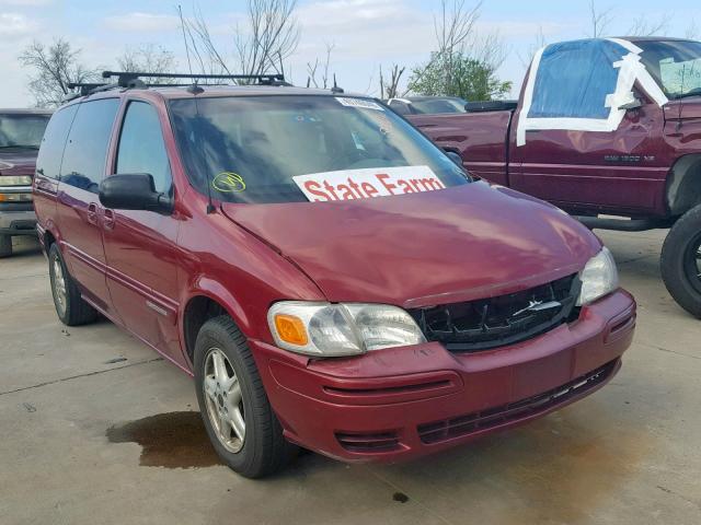 1GNDX13E14D105842 - 2004 CHEVROLET VENTURE LU BURGUNDY photo 1