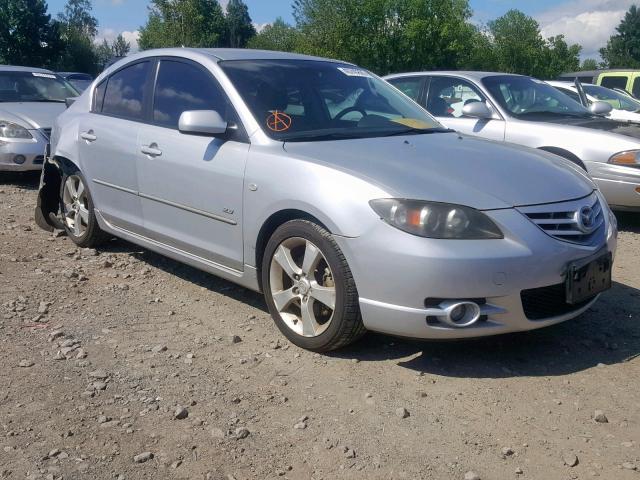 JM1BK123051257399 - 2005 MAZDA 3 S SILVER photo 1