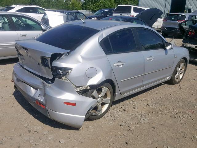 JM1BK123051257399 - 2005 MAZDA 3 S SILVER photo 4