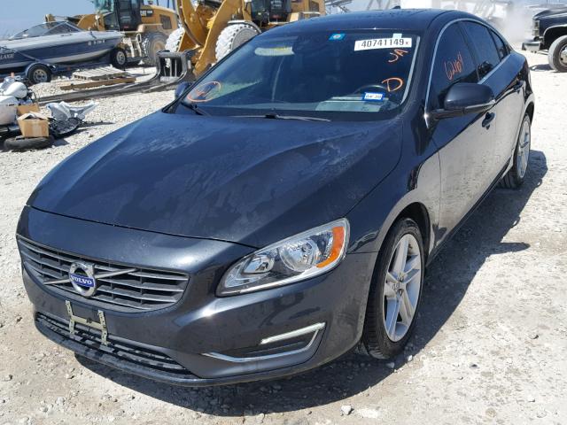 YV1612FS4E2278787 - 2014 VOLVO S60 T5 CHARCOAL photo 2